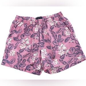 Margaritaville Pink Tropical Floral Shorts Small